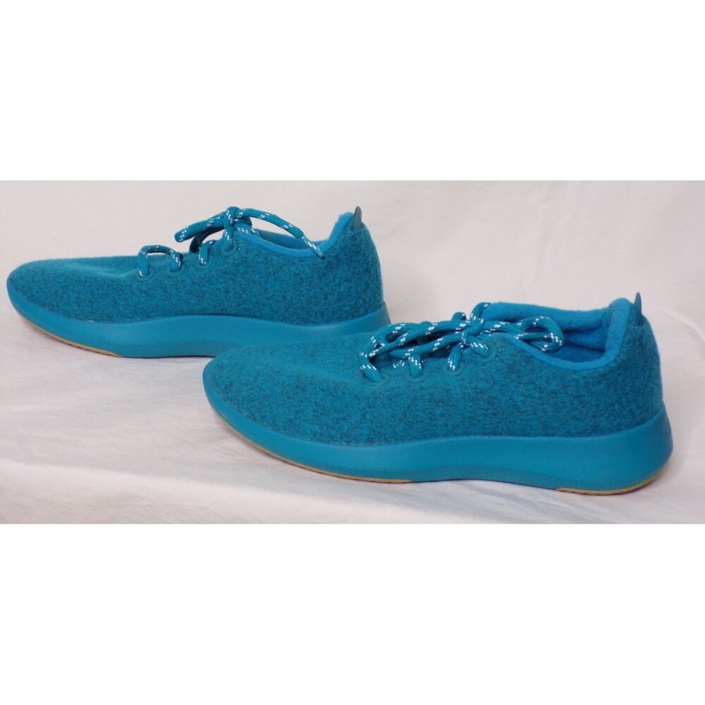 🆕ALLBIRDS Women's Wool Runner Mizzle Sneaker Shoe 9 Teal - Picture 3 of 11